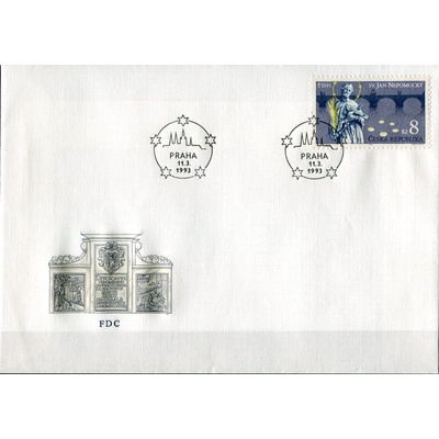 Česká pošta (1993) FDC 4 - Svatý Jan Nepomucký