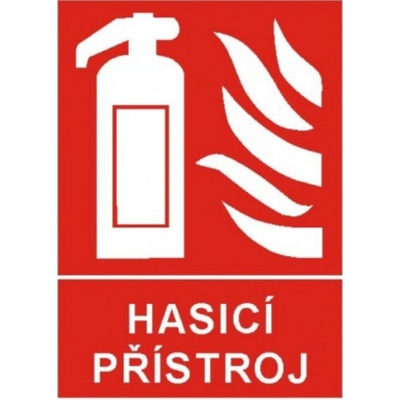 Bezpečnostní značky POZ32 A4 fólie Hasicí přístroj