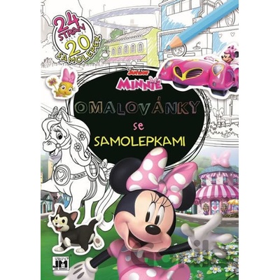 Omalovánky se samolepkami Minnie