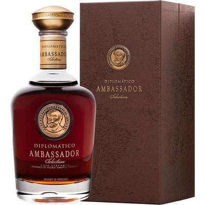Diplomatico Ambassador 12y 47% 0,7 l (kazeta)