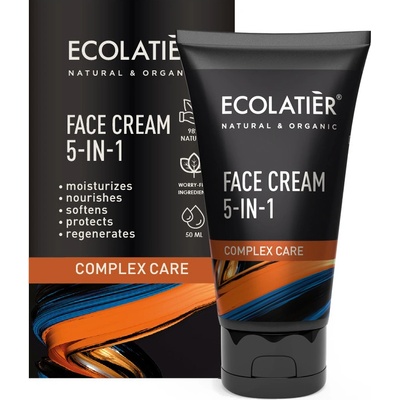 EcoLatier Krém na tvár 5 v 1 komplexná starostlivosť 50 ml
