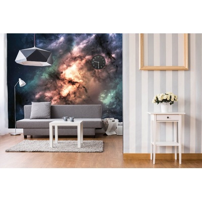 DIMEX ART Самозалепваща се флизелинова фототапета тъмна вселена 375 x 250 см