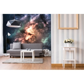 DIMEX ART s. r. o Самозалепваща се флизелинова фототапета тъмна вселена 375 x 250 см