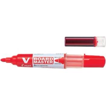 МАРКЕР ЗА БЯЛА ДЪСКА pilot +ДОПЪЛНИТЕЛЕН РЕФИЛ ЧРВ