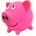 PET NOVA Играчка за куче - розова прасе, 10см