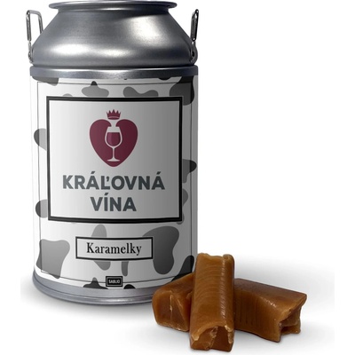 Sablio Karamelky v plechovej dóze Kráľovná vína 250 g