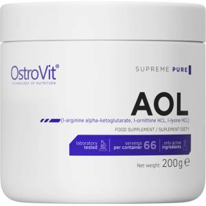 OstroVit AOL / Arginine Ornitine Lysine Powder [200 грама] Неовкусен
