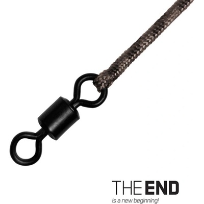 Delphin Šňůra THE END Leadcore 1m 45lbs + swivel 3ks