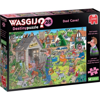 Jumbo Wasgij Destiny 28 Dad Cave! 1000pc (jum02092)