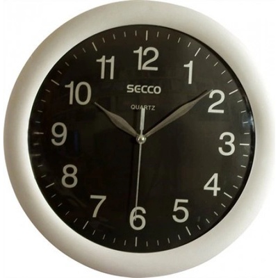 SECCO 30 cm, strieborné/čierne