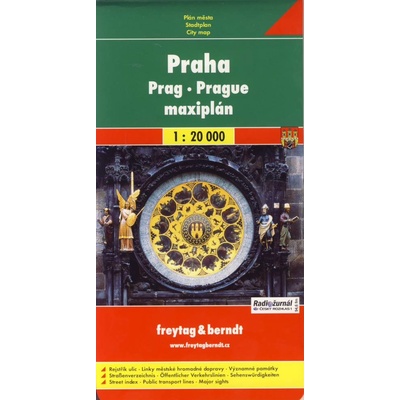 PRAHA MAXIPLÁN 1:20 000