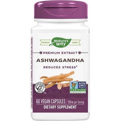 Nature's Way Ashwagandha 500 mg [60 капсули]