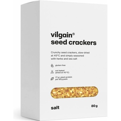 Vilgain Semínkové krekry mořská sůl 80 g – Zboží Dáma