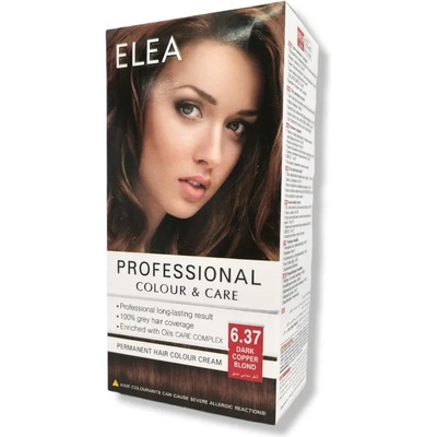 ELEA Professional боя за коса, Professional, Colour & Care, Номер 6.37, Dark copper blond