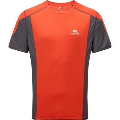 Mountain Equipment Мъжка спортна тениска Mountain equipment Ignis Tee Sport shirt - Redrock / Anvil Grey (216-1566-0411)