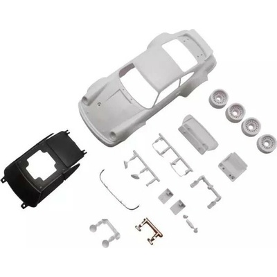 Kyosho Mini-Z: Karoséria Mini-Z: Karoséria Porsche 934 RSR s ráfikmi pre RWD nefarbená