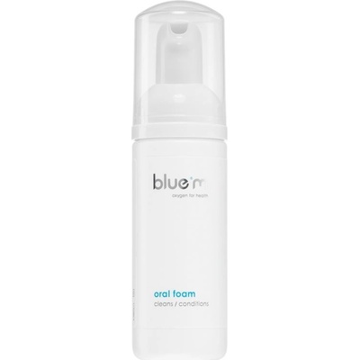 Blue M Oxygen for Health ústní pěna 2 v 1 na čištění zubů a dásní bez kartáčku a vody 50 ml