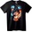 NOONEBRAND Тениска Halloween Вещица с Огнена Напитка - 2XL, Black