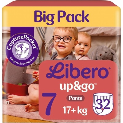 Libero Up&Go Big Pack 7 32 ks