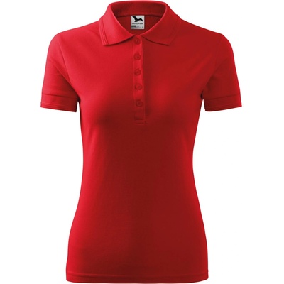 MALFINI Malfini pique polo 210 / Дамска поло риза - червена xxxl (2100718)