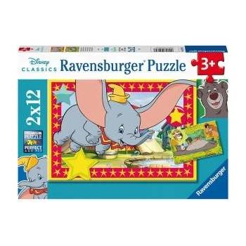 Ravensburger Disney Classics puzzle 2x12pcs