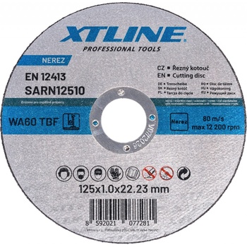 Xtline Kotouč řezný 115 x 1,6 x 22,2 mm SARN11516