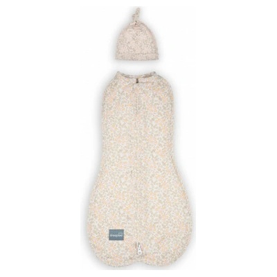 Sleepee Zavinovačka First Step Swaddle s čiapočkou Blossom