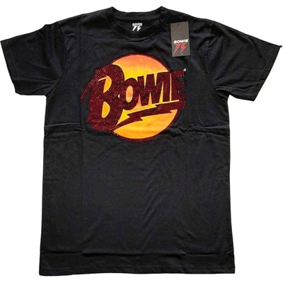 David Bowie Diamond Dogs Logo Black L Риза (BOWPTS11MB03)