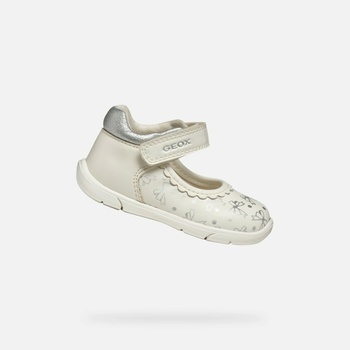 Geox Кремави детски обувки за първи стъпки Geox Zapito Geox | Byal Bezhov | Момичешки | 20