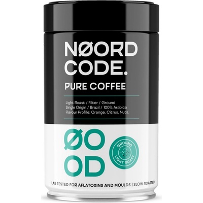 NoordCode 100% mletá Arabica Brazílie Light Roast 250 g