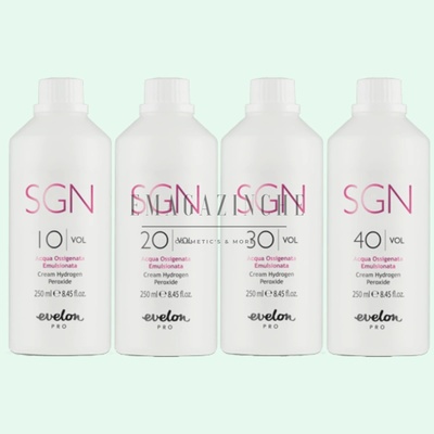 Evelon Pro Italy Parisienne Italia Хидратираща пeрохидна емулсия 250 мл. Evelon Pro SNG Emulsified Hydrogen Peroxide (130250)