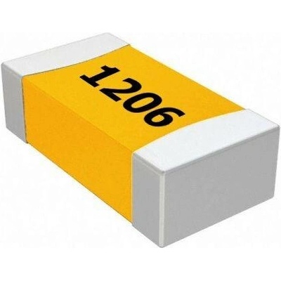 Kondenzátor keramický 22pF - 10uF, 50V,SMD 1206 Kapacita kondenzátoru: 22pF