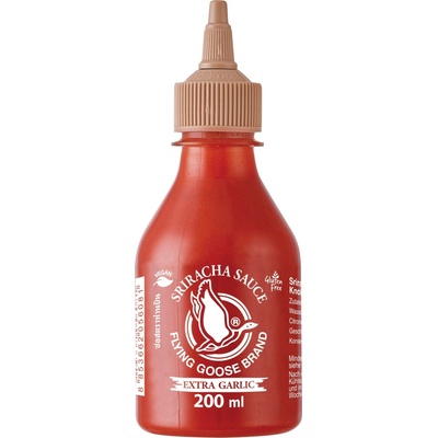FLYING GOOSE Sriracha česneková chilli omáčka 200 ml
