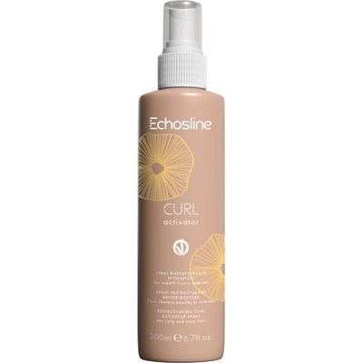 Echosline Curl Activator bezoplachový obnovujúci sprej na vlnité kučeravé vlasy 200 ml