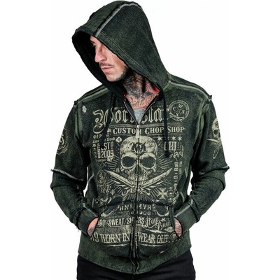 WORNSTAR Blood Sweat and Shears černá zelená