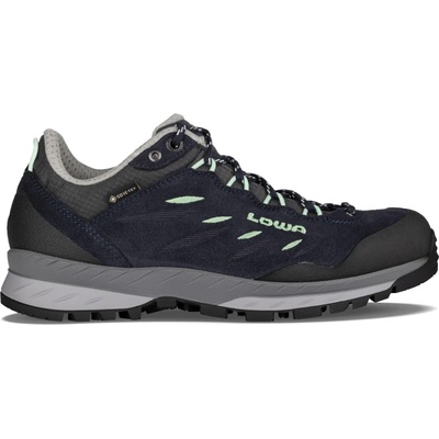 Lowa Дамски туристически обувки Lowa Women's Delago GTX Lo Walking boots - Navy / Milky Green - размер 40 (EU) (119-0894-0316)