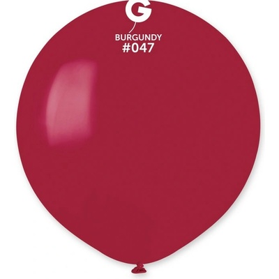 Svet balonku Balón pastelový bordový 48 cm