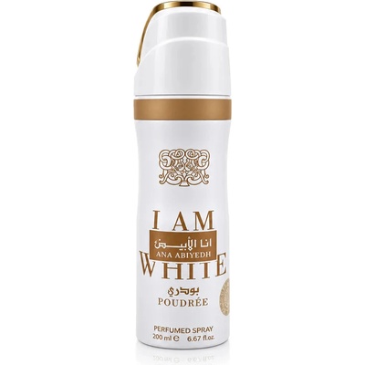Lattafa Ana Abiyedh Poudrée tělový sprej 200 ml