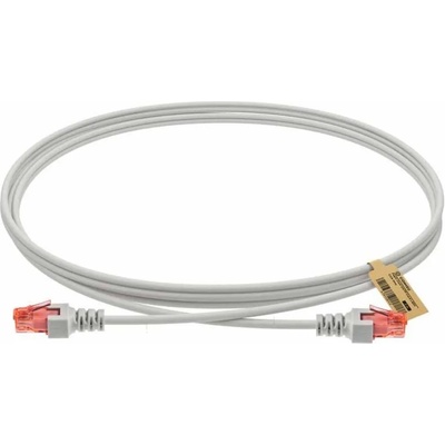 Conneu Пач корда, u/utp, кат. 6 lszh cca, сива, 2м (3-7611201-2)