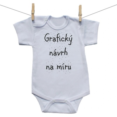 Boodyy Body s krátkým rukávem s vlastní grafikou