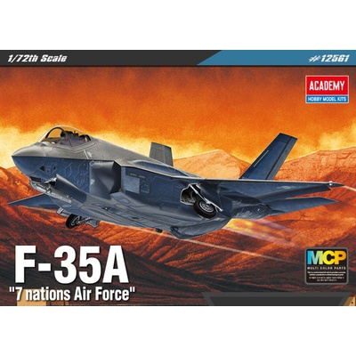 Academy Model Kit letadlo 12561 F-35A Seven Nation Air Force MCP 36-12561 1:72