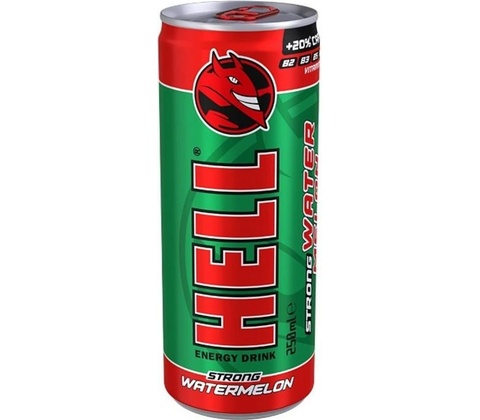 Hell Strong Watermelón 250 ml