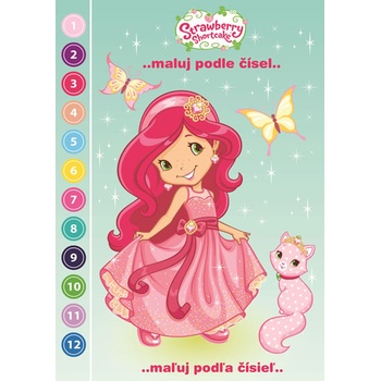 Maluj podle čísel Strawberry 2
