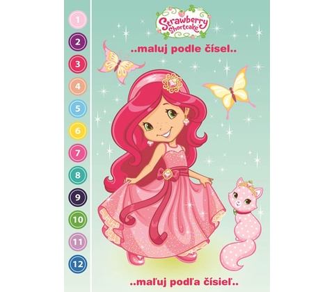 Maluj podle čísel Strawberry 2