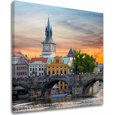 Obraz na stenu MESTO PRAHA - 30x30 cm