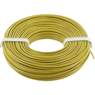 econ connect KL025GE25 lanko/ licna 1 x 0.25 mm², žlutá 25 m