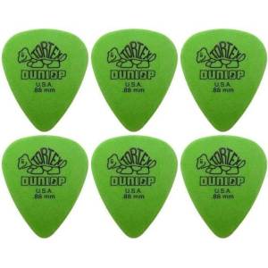 Dunlop 418R 0.88 Tortex Standard 6 Перце за китара (418R88-6PACK-SET)