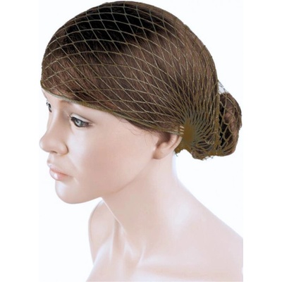 EF-ES Leköto Háló Sieťka na hlavu na zafixovanie nátačiek trojuholník hneda
