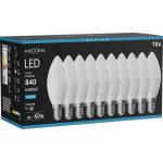Mexen Nova 10x LED крушка E14, C37, 8W, Студена - 6500K, 840 lm - L102-E14-0865-01x10 (L102-E14-0865-01x10)