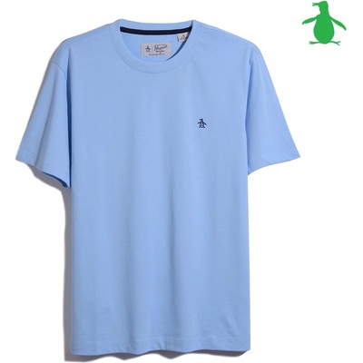 Original Penguin Тениска Original Penguin Pin Point Embroidered T-Shirt - Cerulean 496